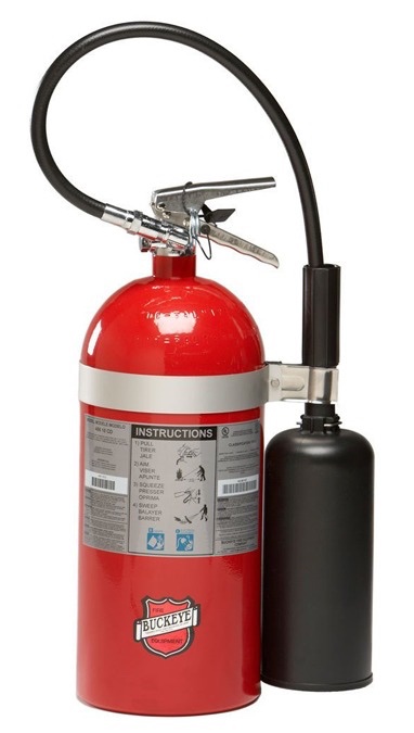 Extintor de dióxido de carbono UL