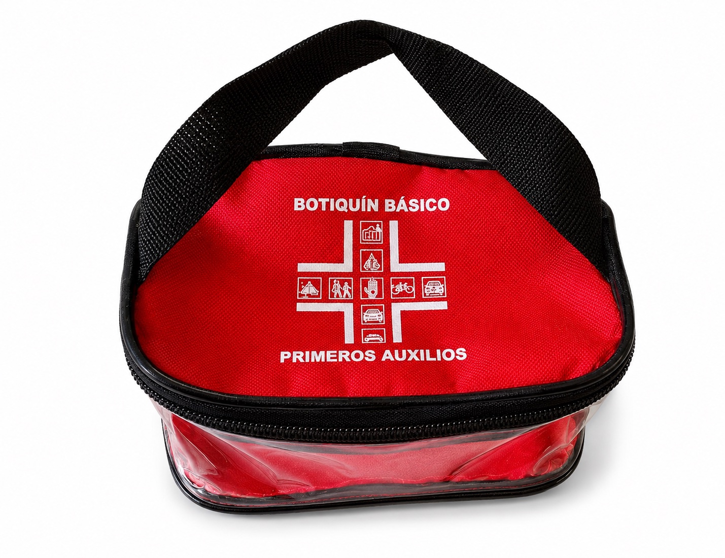 Botiquín pequeño de mano equipado