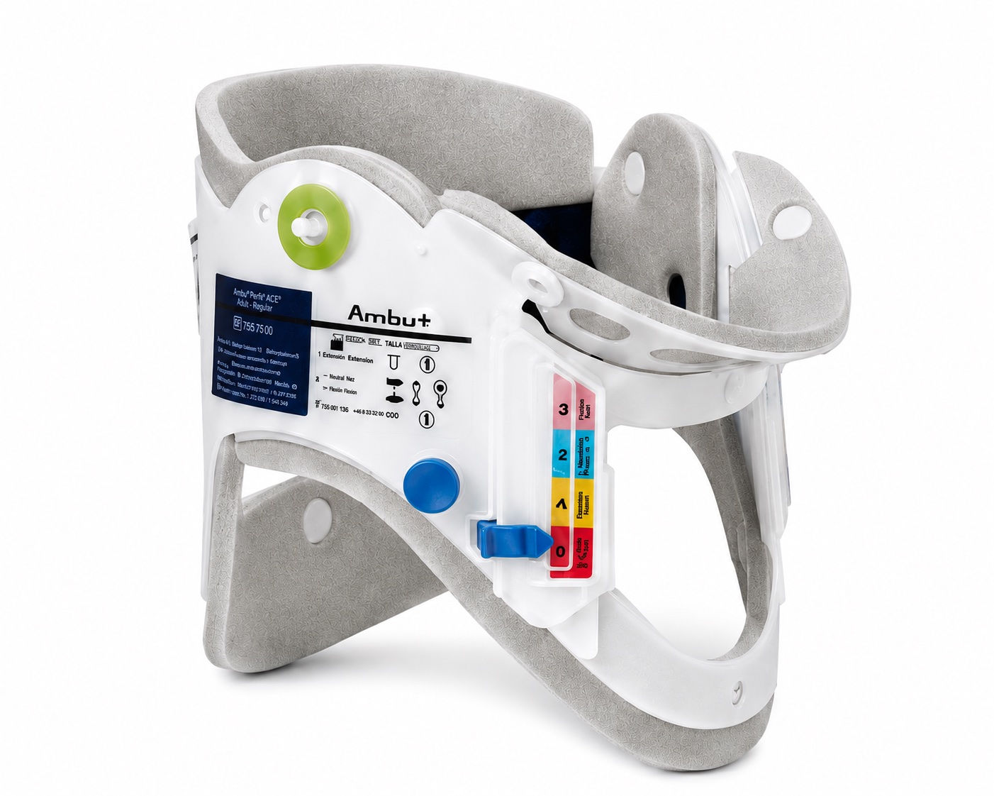 Collar cervical ajustable